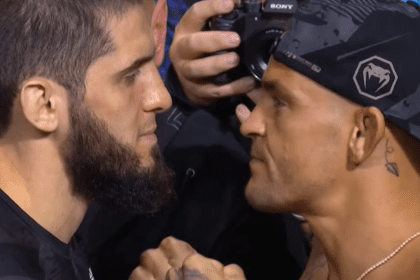 Intense Faceoff Between Makhachev And Poirier Takes Center Stage