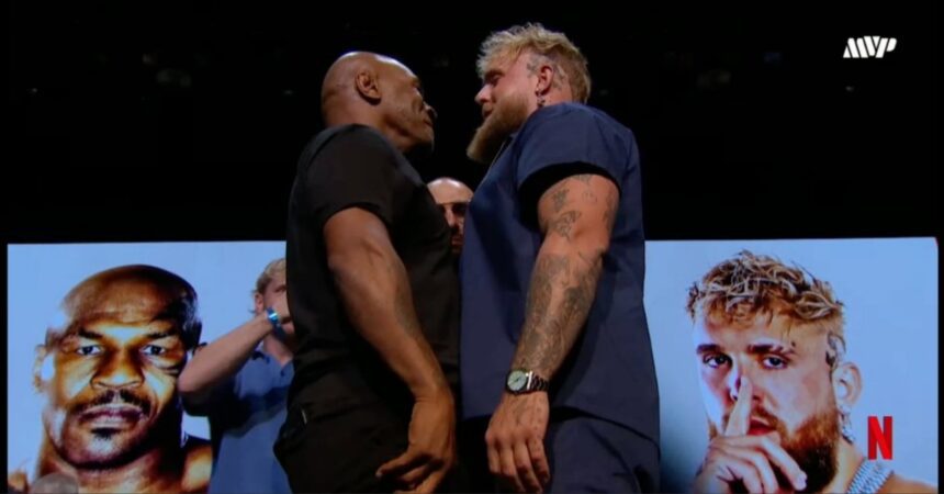 Jake Paul And ‘iron’ Mike Tyson Spar In Anticipation Of