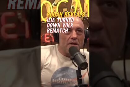 Joe Rogan Reveals Ilia Turned Down Volk Rematch In Australia