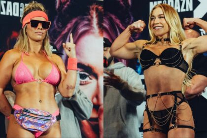 Paige Vanzant And Elle Brooke Pose For Final Face Off Before