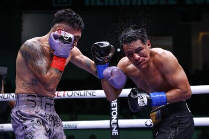 Rocky Hernandez Stops Daniel Lugo In 7th Round, Proposes To