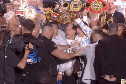 Usyk Overwhelms Fury, Security Steps In