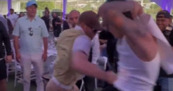 Video: Canelo Dominates Fan With Powerful Body Shot