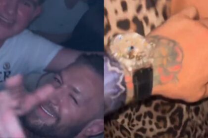 Video Conor Mcgregor, Ufc Superstar, Attempting To Remove A