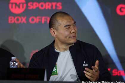 Zhang's Prediction Of Wilder's Retirement Thwarts Hearn's Plans