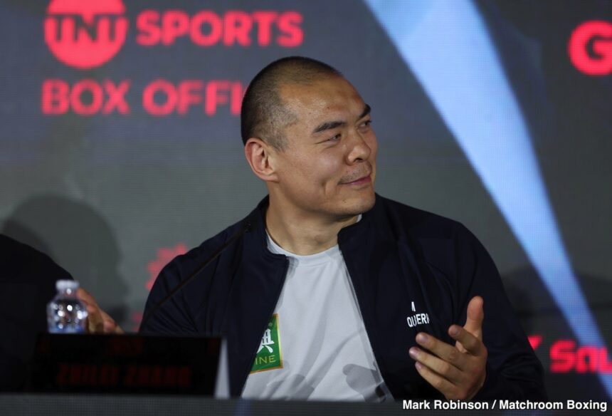 Zhang's Prediction Of Wilder's Retirement Thwarts Hearn's Plans