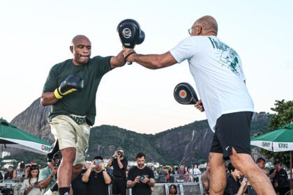 Anderson Silva Prepares For Upcoming Boxing Match Against Chael Sonnen