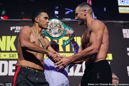 Benavidez Promises To Shine With Knockout Victory Against Gvozdyk