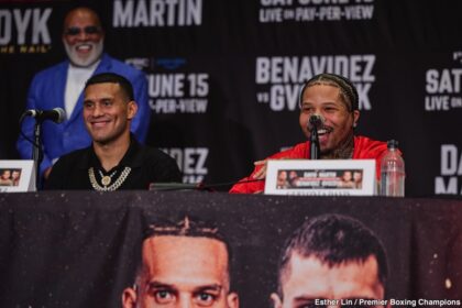 Errol Spence Jr. Believes Frank Martin Will Defeat Gervonta Davis