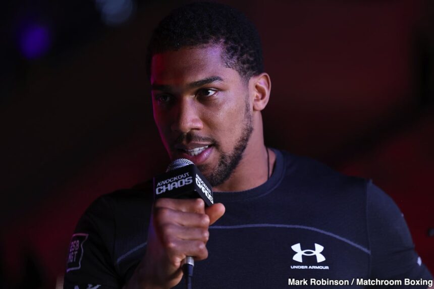 Froch Discusses Contentious Argument With Joshua Regarding Fight Prediction