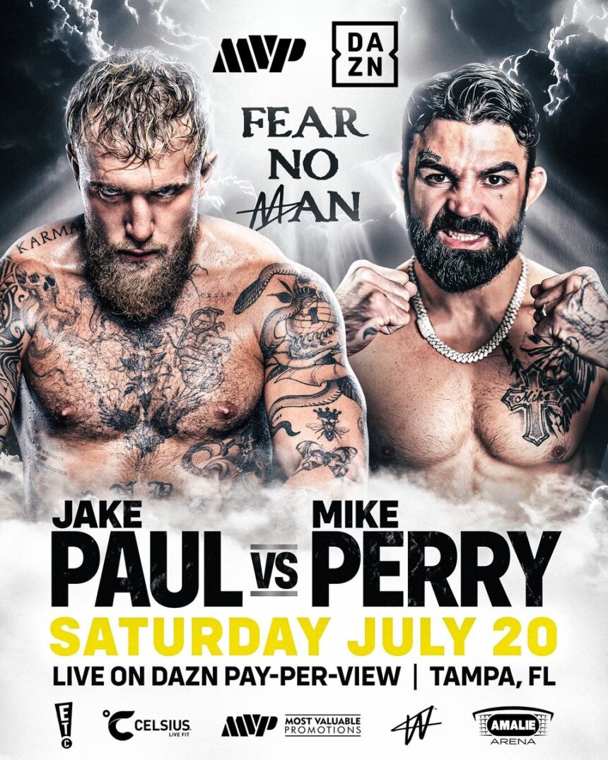 Jake Paul And Mike Perry Set To Face Off In