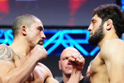 Results Of Ufc Saudi Arabia: Whittaker Vs. Aliskerov