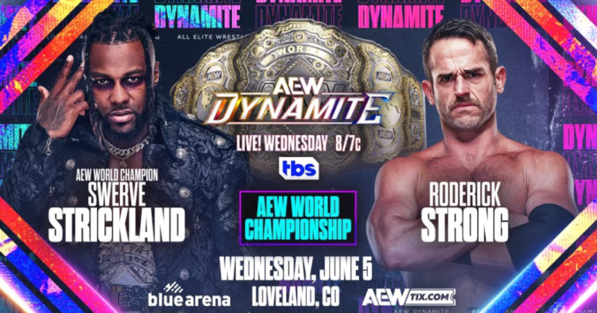 Swerve Strickland To Defend World Championship Against Roderick Strong At