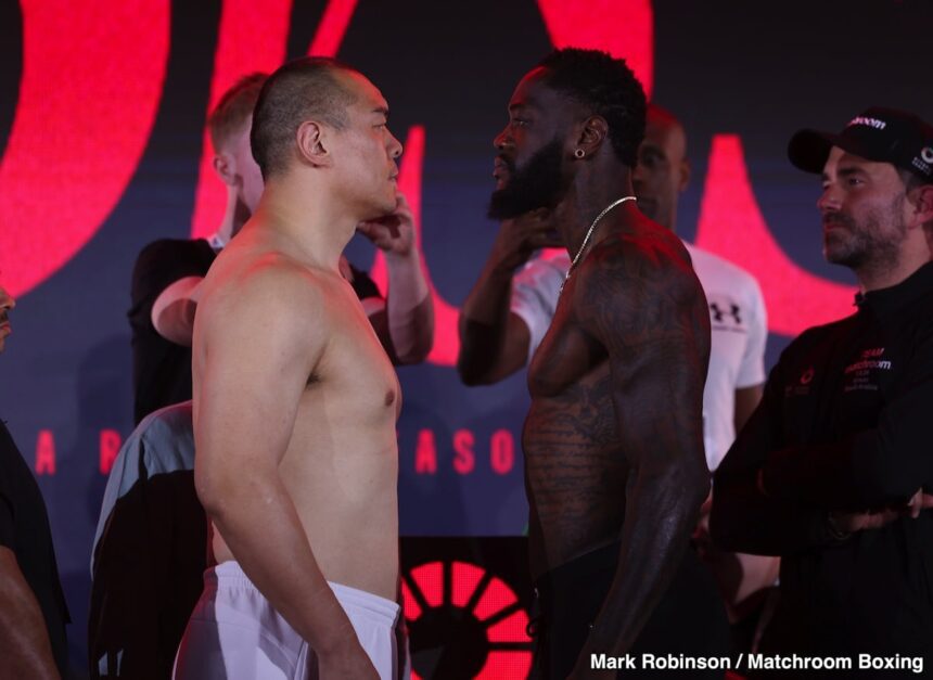 Watch The Live Updates Of Wilder Vs. Zhang Fight On