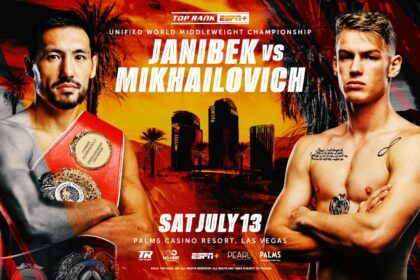 Janibek Alimkhanuly Faces Off Against Andrei Mikhailovich On Espn+ Card