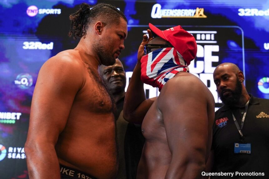 Joe Joyce Vs. Derek Chisora Live Fight Results On Espn+