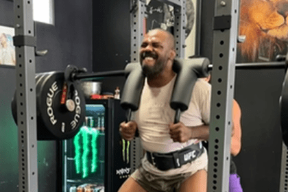 Jones Returns Stronger Than Ever: Watch Him Squat 525 Pounds