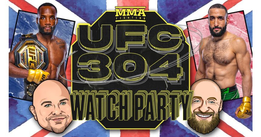 Live Stream Watch Party For Ufc 304: Leon Edwards Vs.