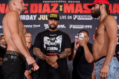 Nate Diaz And Jorge Masvidal Face Off In Highly Anticipated Rematch: