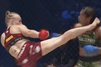 20 Year Old Wiktoria Czyzewska Lands Devastating Head Kick Knockout At Ksw