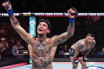 A Mix Of Emotions Overwhelmed Andre Fili Following His Victory