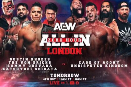 Aew All In: Zero Hour Updated Card Includes Ten Man