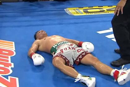 Angelo Leo's Devastating Knockout Punch Leaves Venado Lopez Flat On