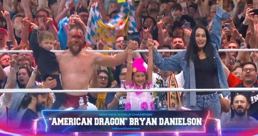 Bryan Danielson Takes Home Aew World Title At Aew All