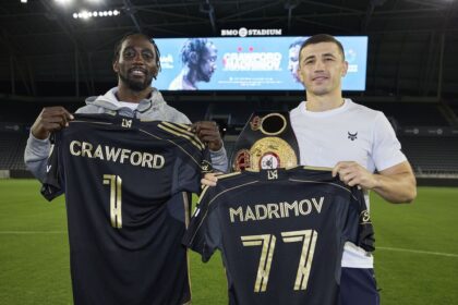 Crawford And Madrimov Face Off At Weigh In