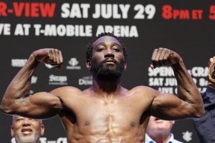 Crawford Vs. Madrimov Official Weigh Ins And Staredowns Live!