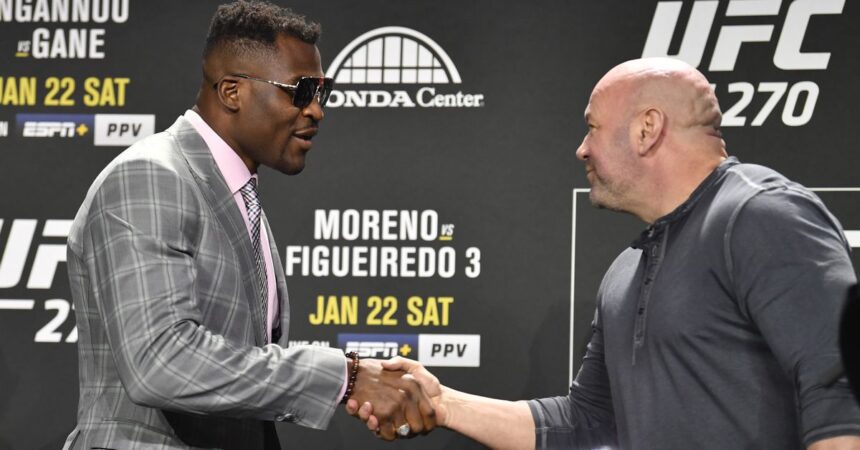 Francis Ngannou Rebuts Dana White's Claim: Ufc Says Jon Jones