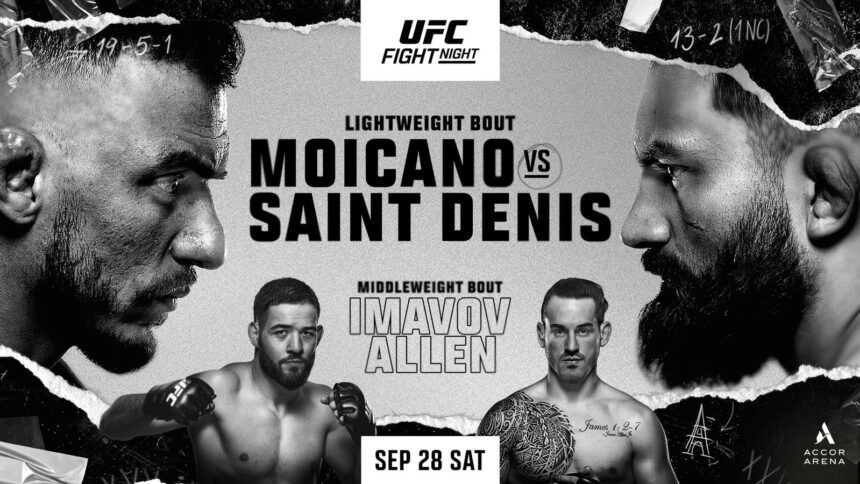 Fresh Ufc Paris Poster Released For Sept. 28 Event