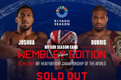 Heavyweight Boxers Joshua Daniel Dubois Break Attendance Record At Wembley Stadium