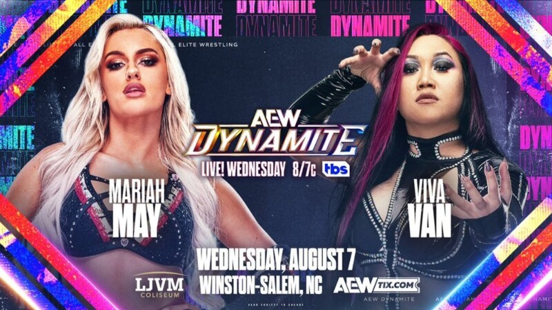 Mariah May To Face Viva Van On 8/7 Aew Dynamite