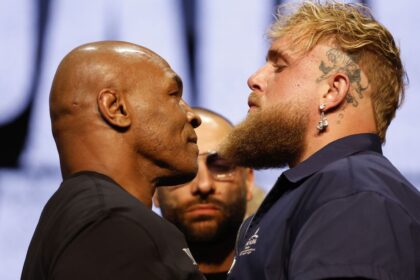 Mike Tyson And Jake Paul Face Off In Nyc Press