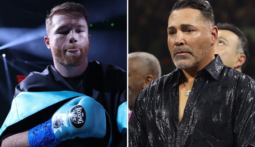 Oscar De La Hoya Criticizes Canelo For Refusing To Collaborate