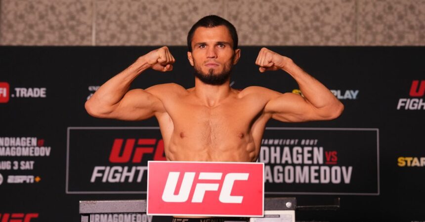 Results Of Ufc Abu Dhabi Weigh In: Cory Sandhagen And Umar