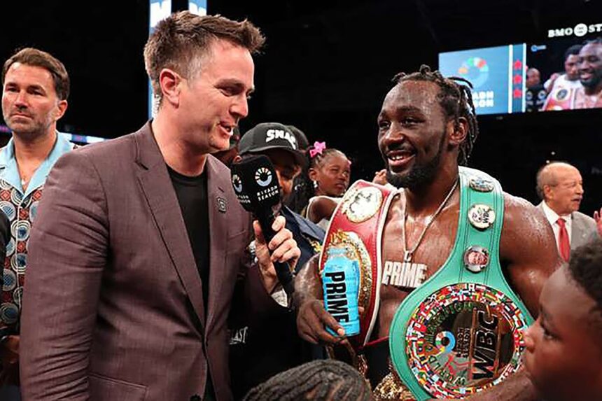 Terence Crawford Relinquishes Wba Welterweight Championship; Eimantas Stanionis Promoted To