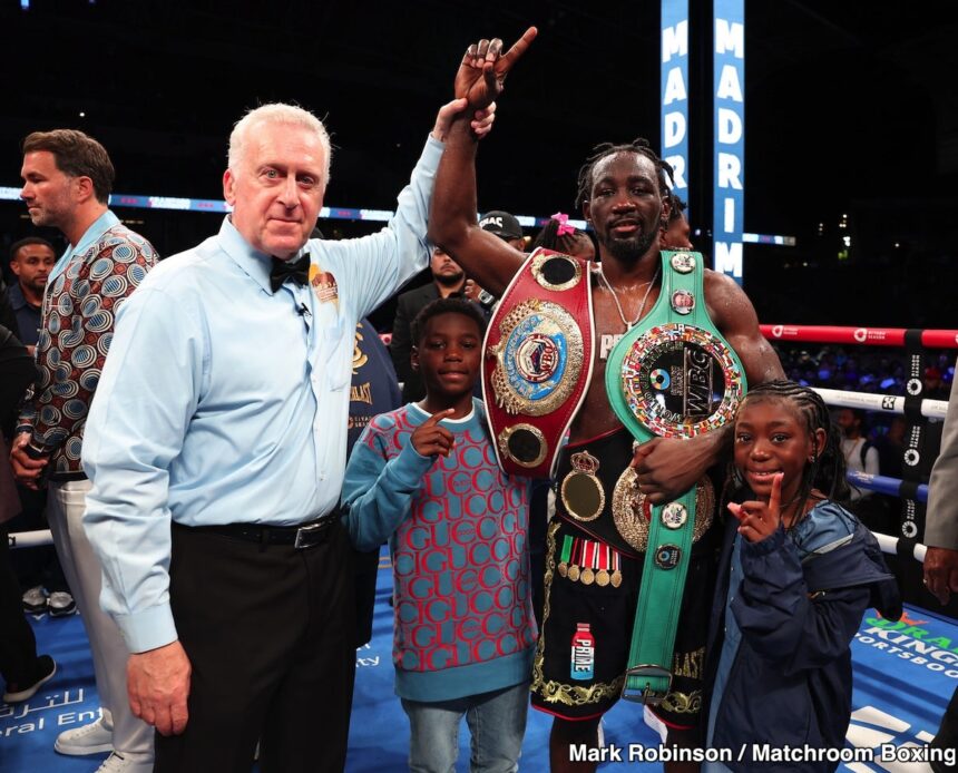 Terence Crawford Relinquishes Wbo Welterweight Championship