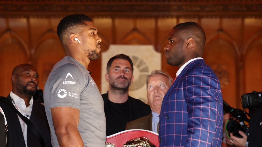 'aj' And Dubois Go Head To Head In London Showdown!