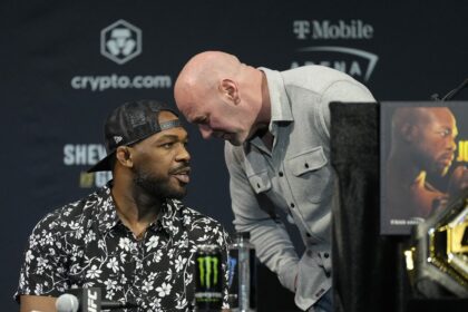 Crazy Night! Jon Jones Named Goat, Dana Boasts, Robots Cast