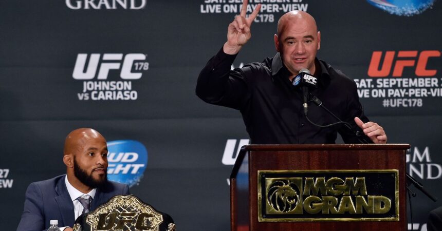 Dana White Praises Demetrious Johnson As 'absolutely' Deserving Of Ufc