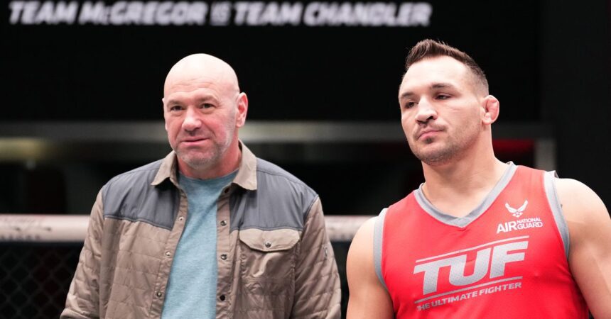 Dana White Rejects Michael Chandler As Conor Mcgregor's Next Opponent;