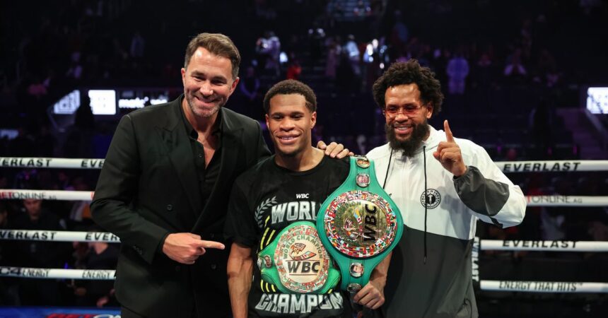 Eddie Hearn Denies Devin Haney's Request For Joshua Vs. Dubois