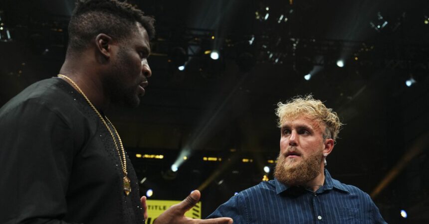 Francis Ngannou Challenges Jake Paul: "let's Be Real," Mike Tyson