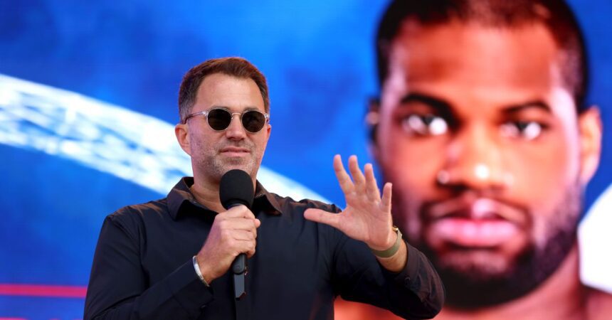 Hearn Criticizes Haney For His Arrogant Comments About Joshua Vs