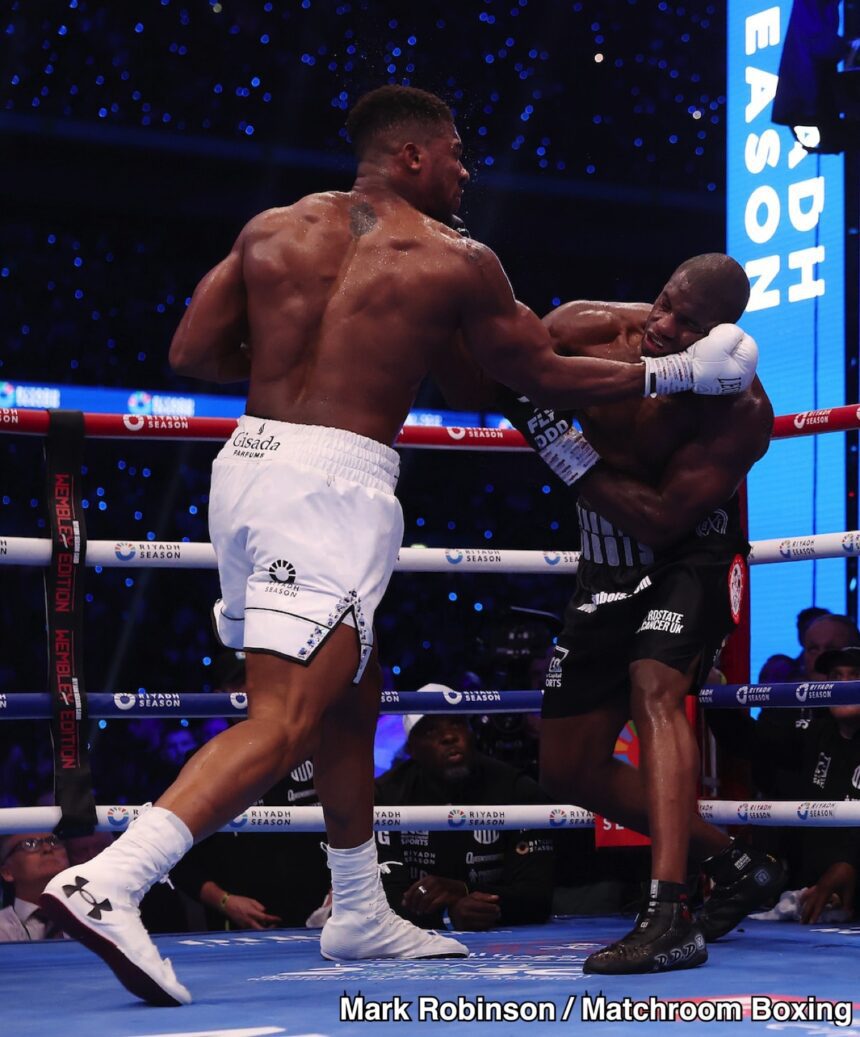 Joshua Vs. Dubois Rematch Could Happen In 2025