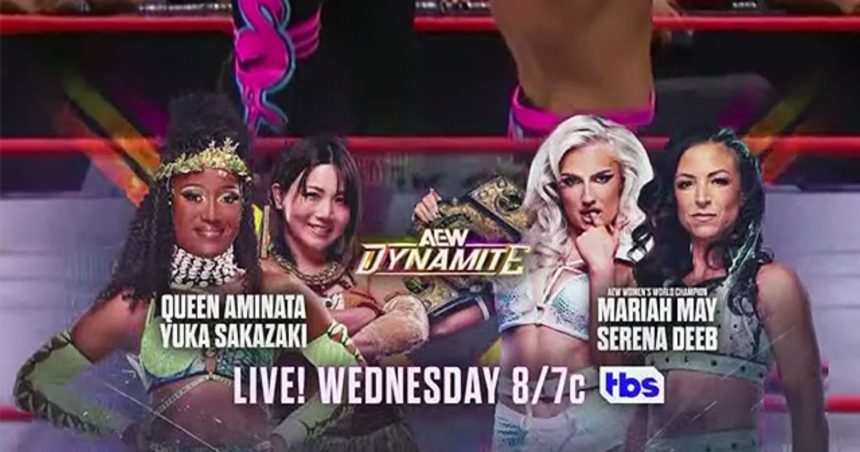 New Women's Tag Team Match Scheduled For Aew Dynamite On