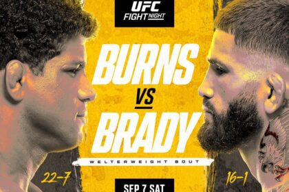 Next Fight! Burns Vs. Brady Set For Apex!