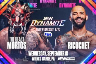 Ricochet To Face The Beast Mortos On 9/18 Episode Of